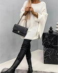 Loose Knit Batwing Sweater