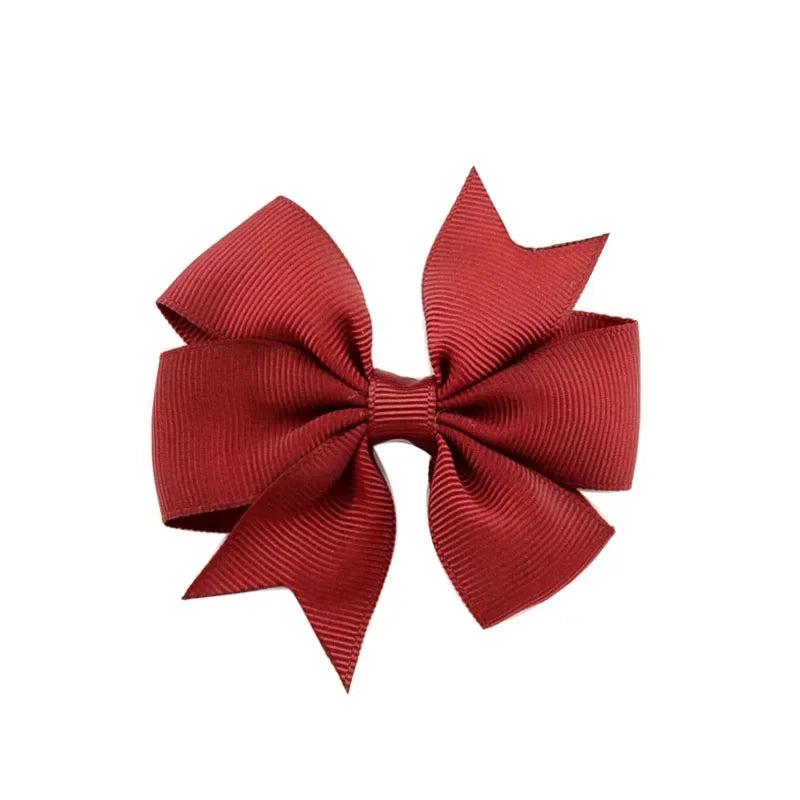 Baby Girl Ribbon Bow Hair Clips & Barrettes