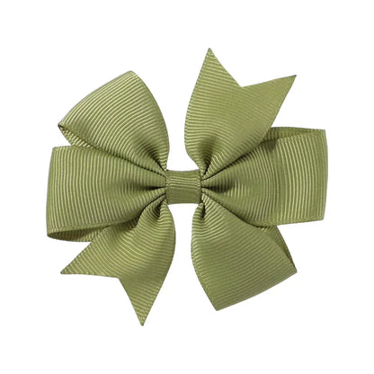 Baby Girl Ribbon Bow Hair Clips & Barrettes