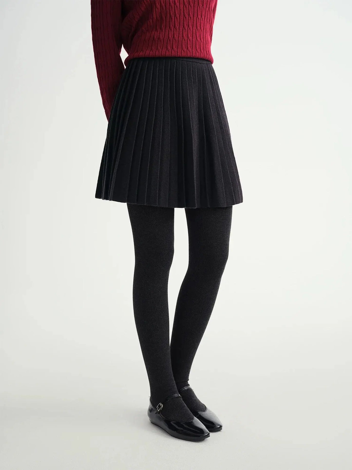 Women's Autumn/Winter Grey Knitwear Set - Loran
