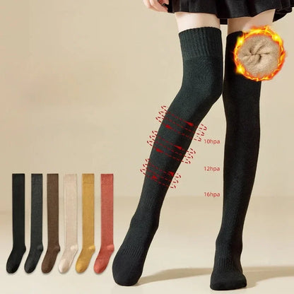 Thick Over-Knee Winter Socks for Women Extra Warm