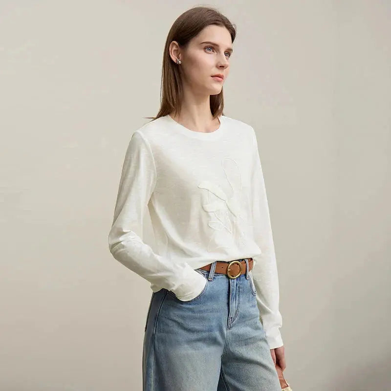 Long-Sleeve Printed Bamboo LORAN STORE