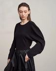 Minimalist O-Neck Pullover Sweater
