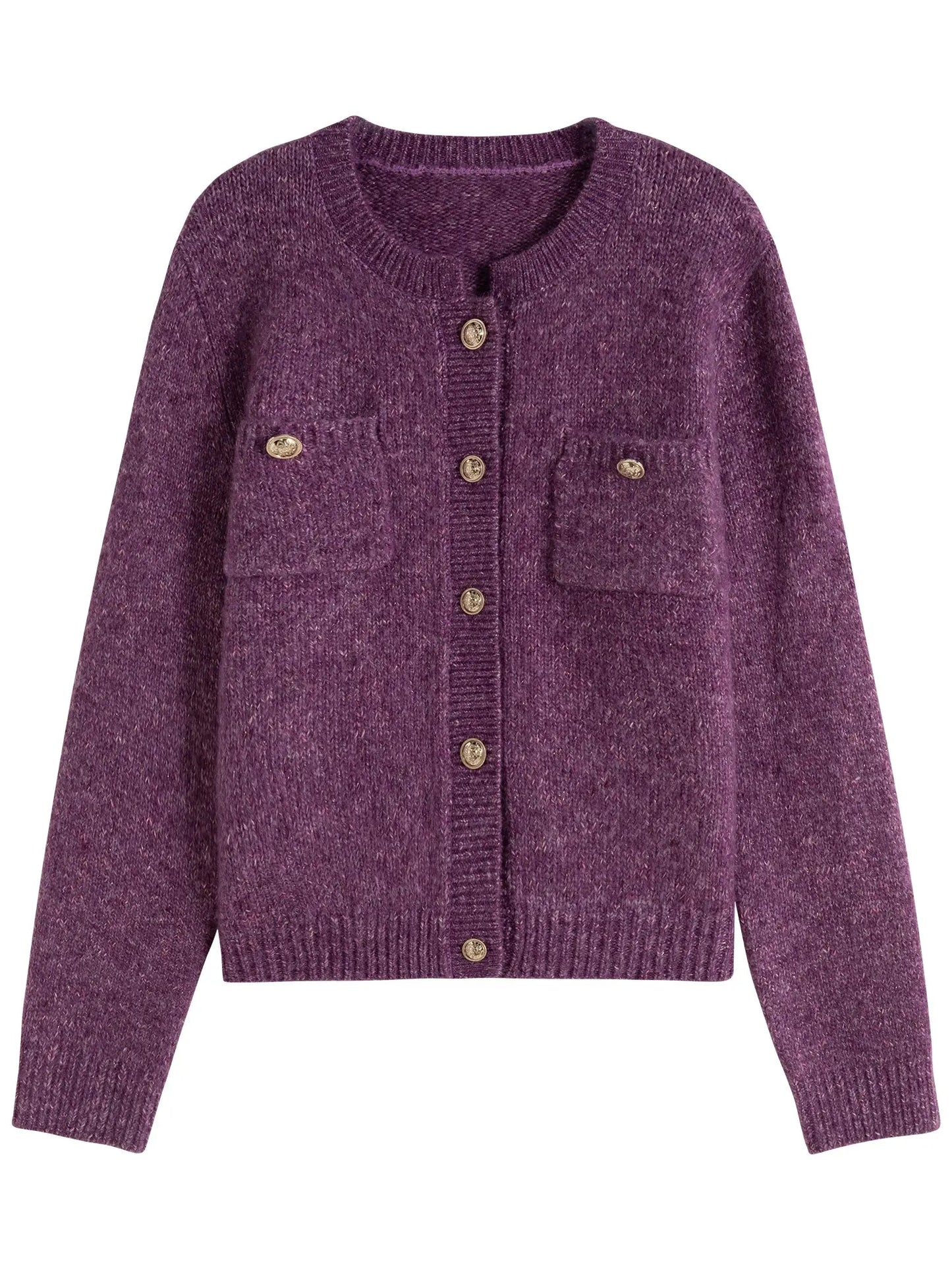 Chic Winter Knitted Cardigan Sweater Jacket for Women - Loran