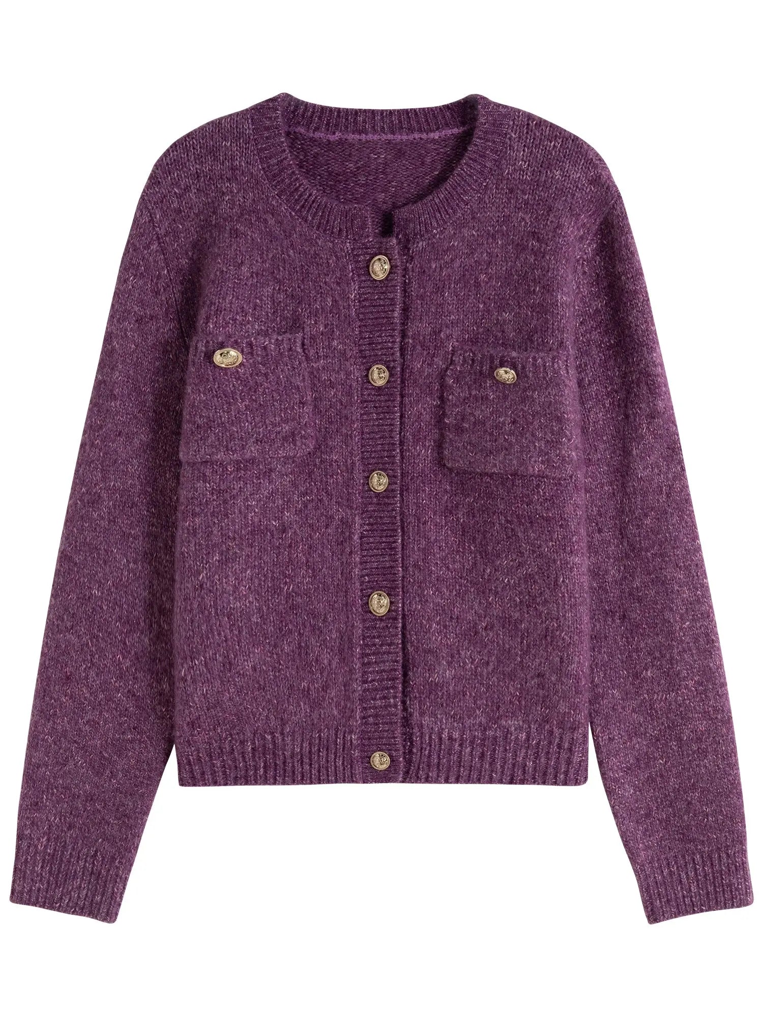 Chic Winter Knitted Cardigan Sweater Jacket for Women - Loran