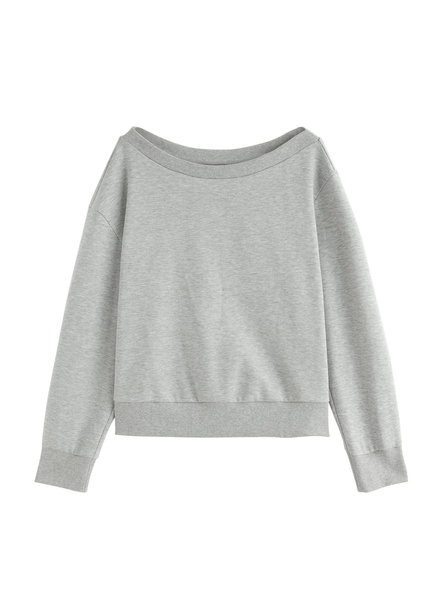 Plus Size Off-Shoulder Sweater & Skirt Set Elegant 2-Piece Loran