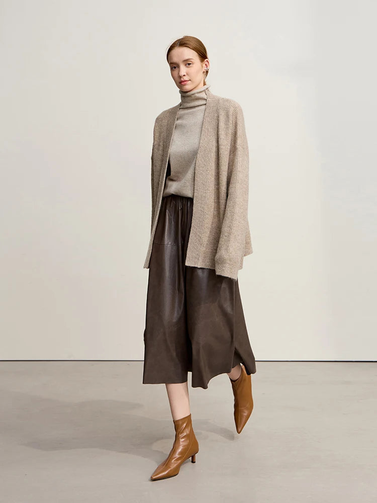 Cozy V-Neck Knit Cardigan for Women