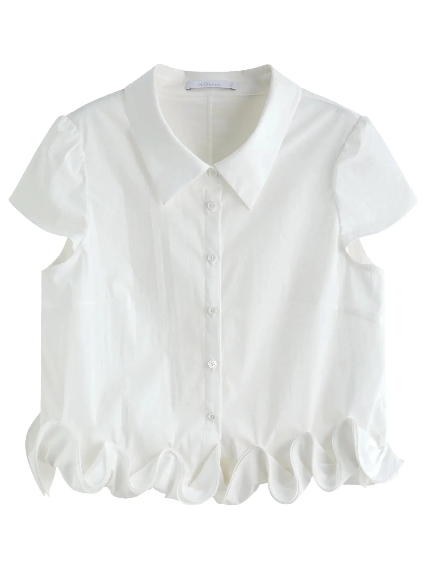 Sophisticated Ruffled Summer Two-Piece Set LORAN STORE