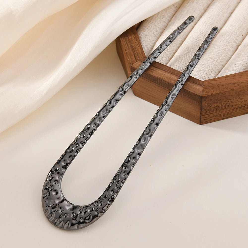 Alloy U-Shaped Chic & Versatile Women's Hair Clip