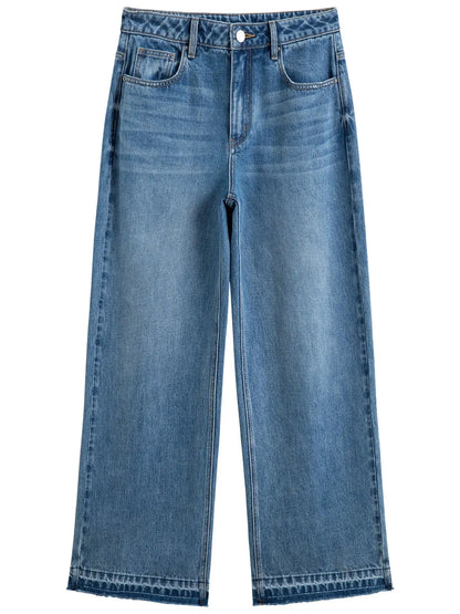 Classic High-Waist Straight Jeans LORAN STORE