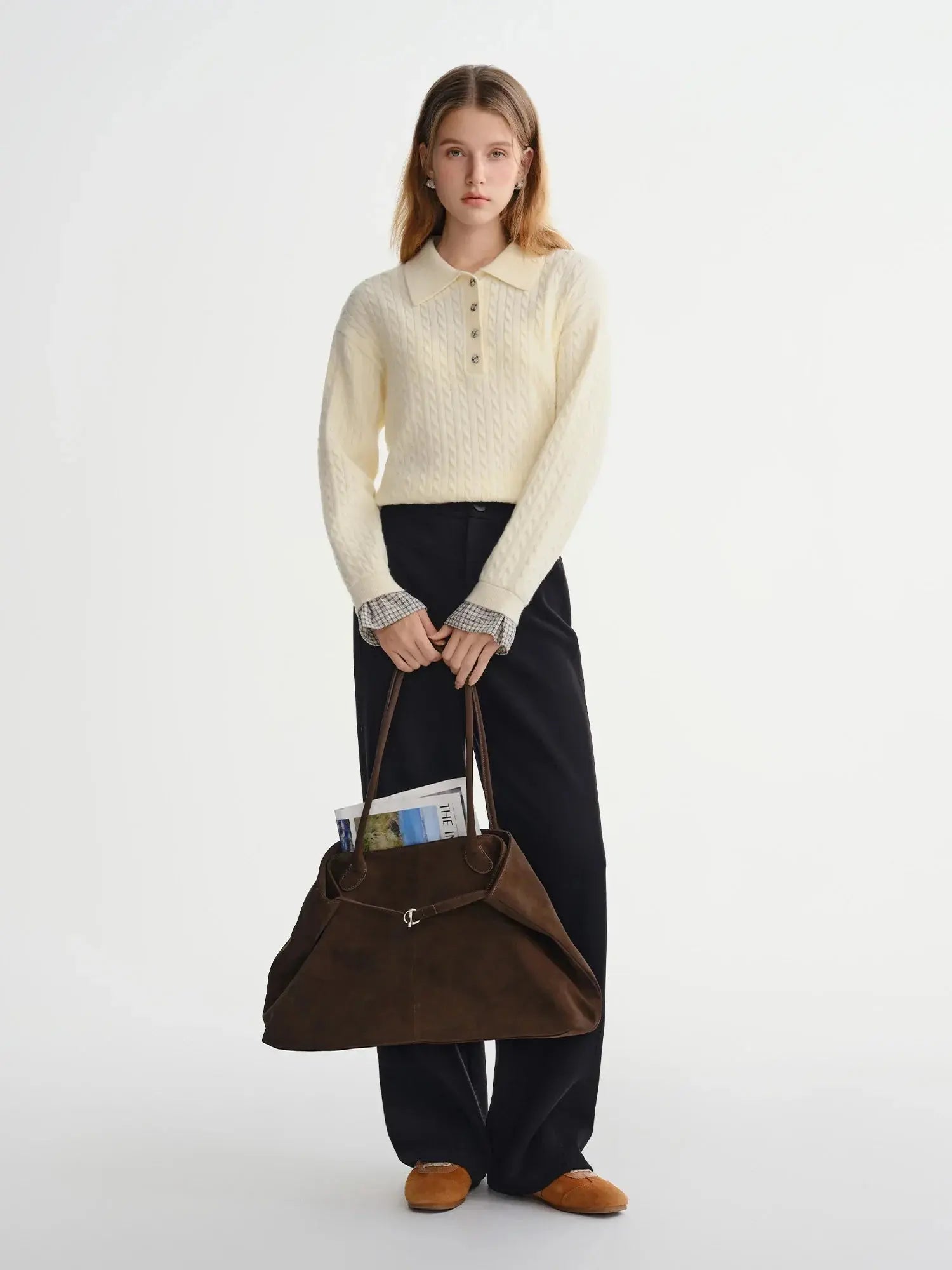 Twist Knit Cable Stitch Sweater - Loran
