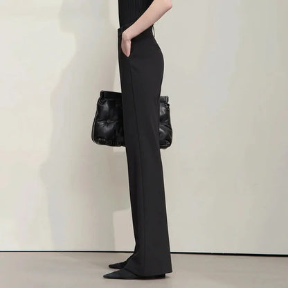High-Waist Full-Length Pants for Women - Loran