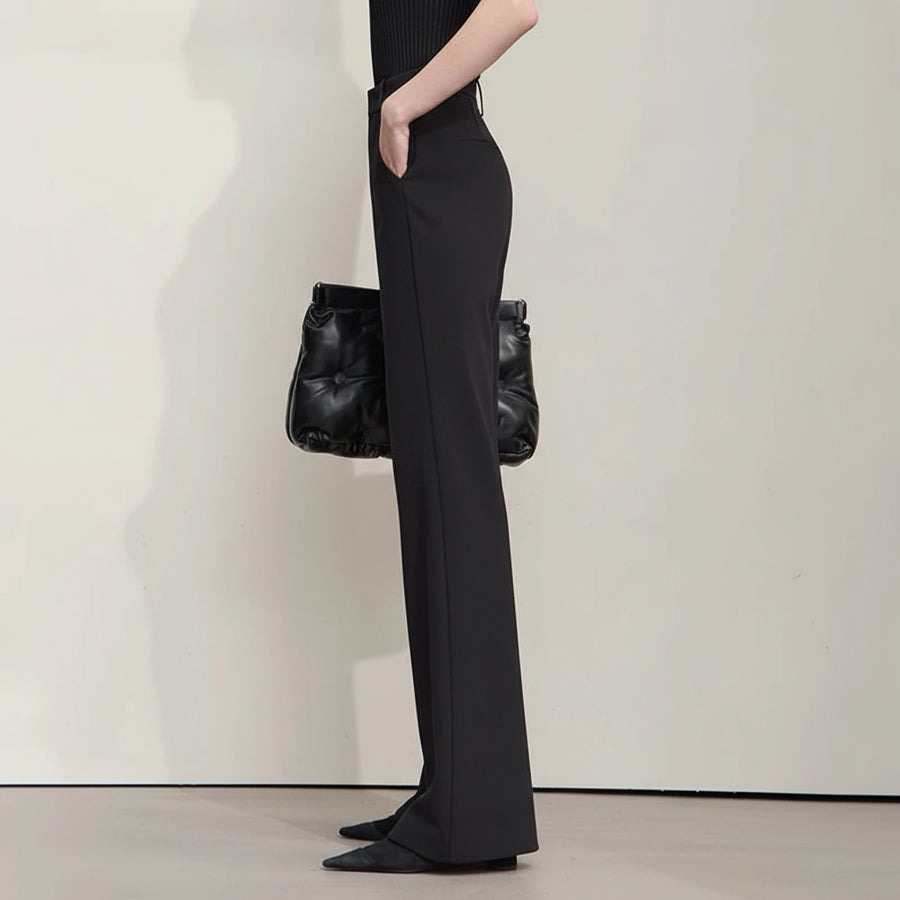 High-Waist Full-Length Pants for Women