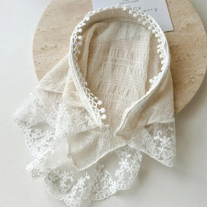 Polka Dot Summer Headscarf & Sweet Hair Hoop