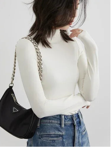 Spring/Autumn Women’s Base Layer Tee - Slim Fit Top