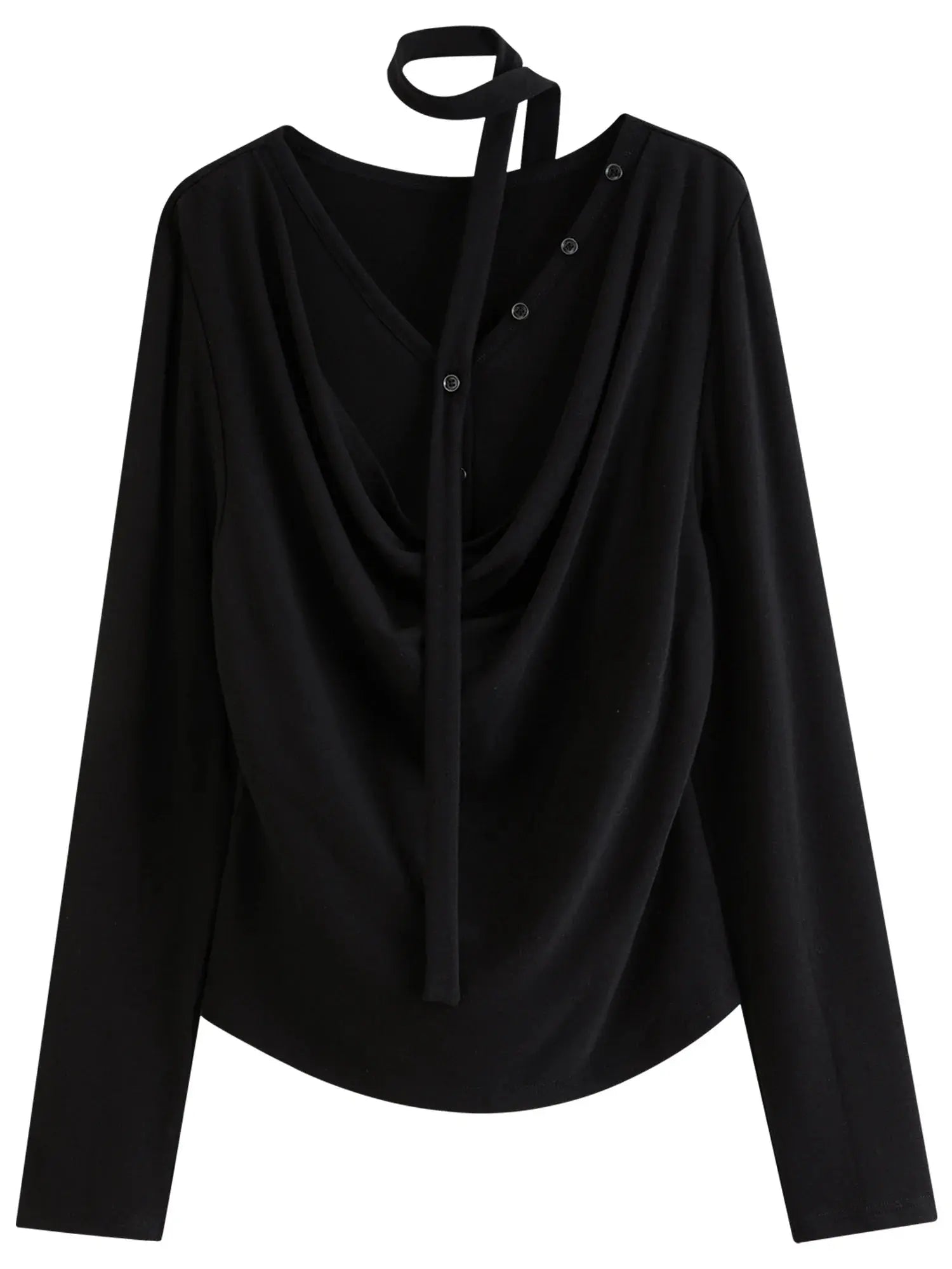 Flattering Mock Two-Piece Layered T-Shirt - Plus Size LORAN STORE