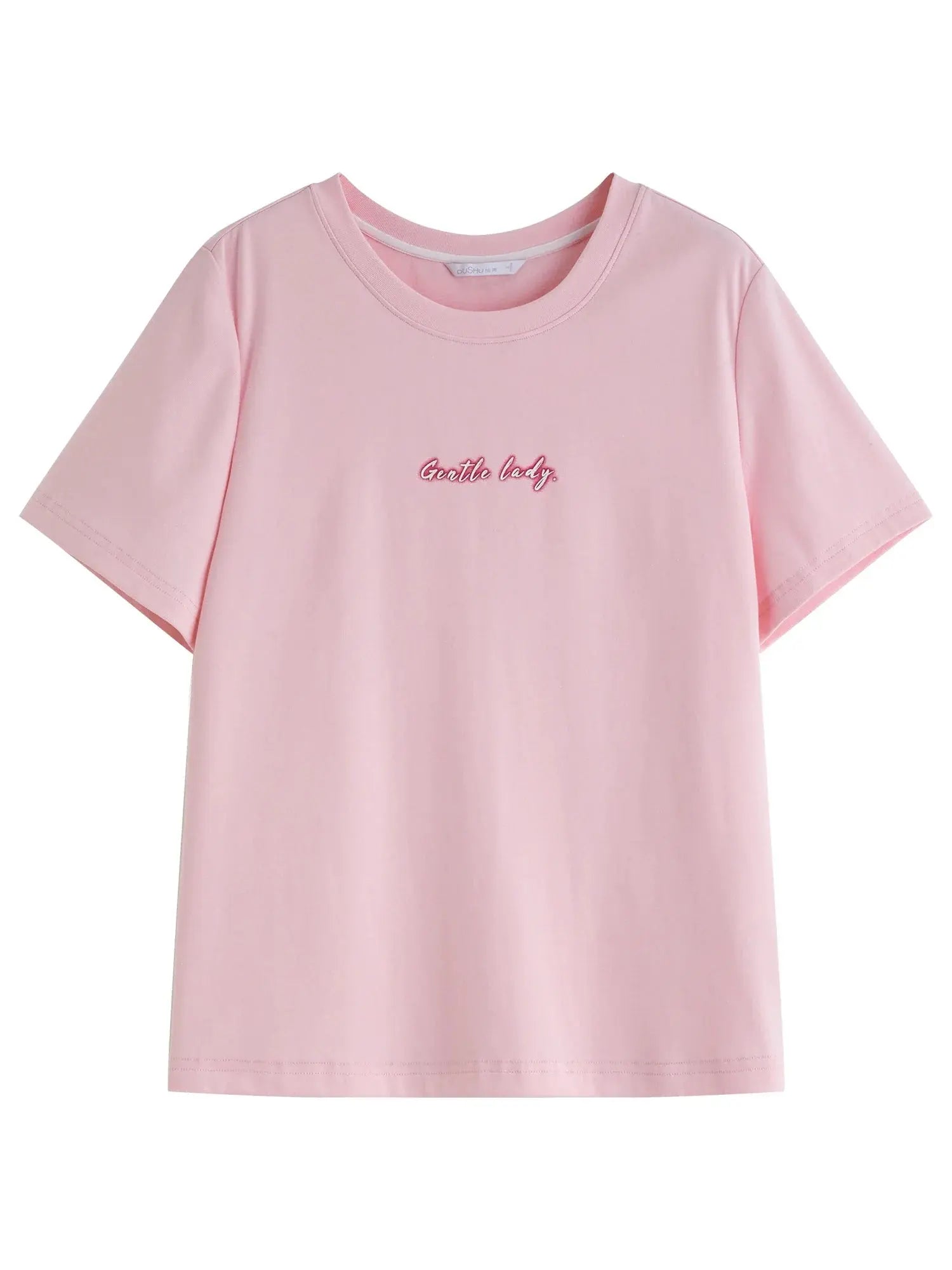 Plus-Size Contrast Letter Tee LORAN STORE