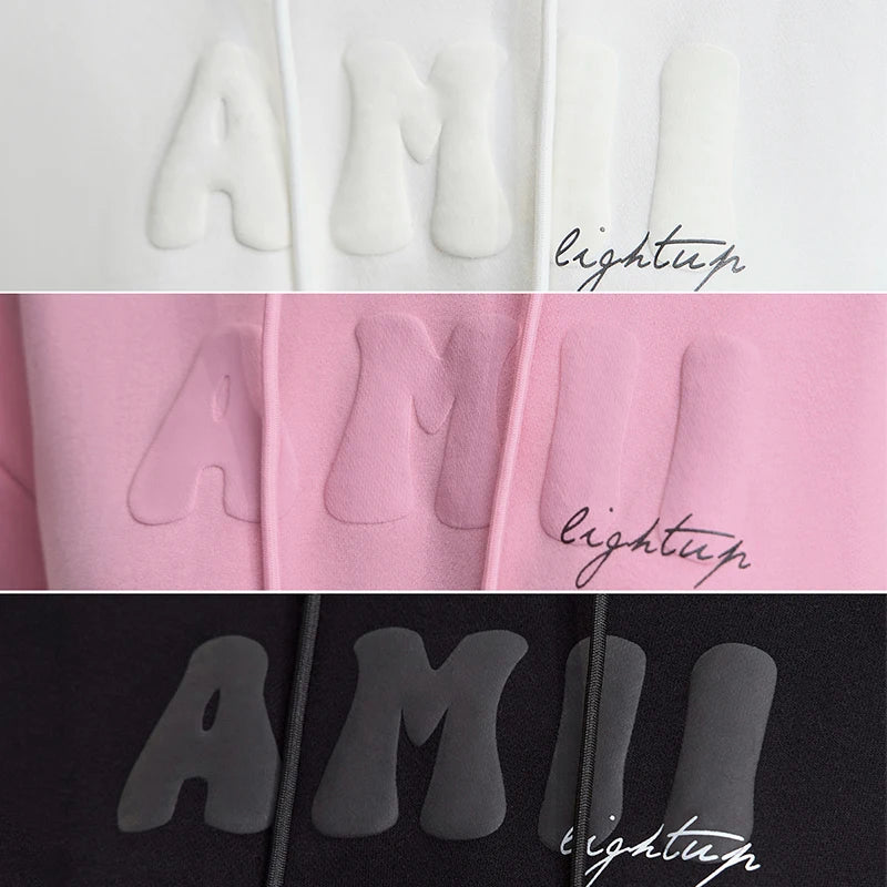 Versatile Women's Casual Knit Hooded Sweatshirt