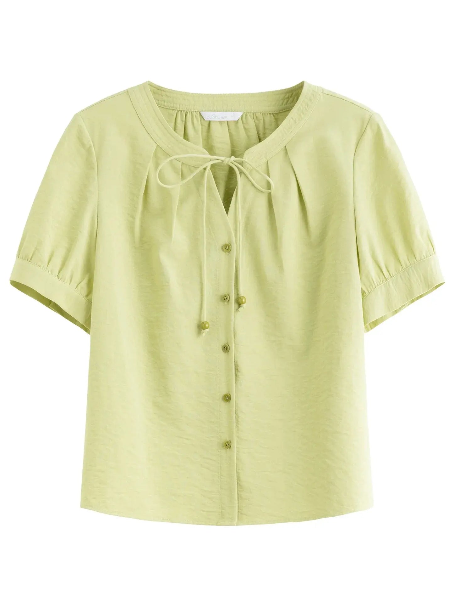 Tie-Waist Linen Shirt for a Flattering Summer Look - Loran