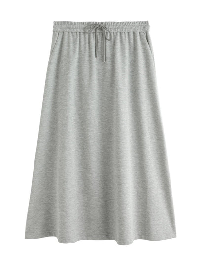 Plus Size Off-Shoulder Sweater & Skirt Set Elegant 2-Piece Loran