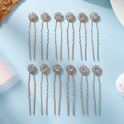 Handmade Pearl Hairpin Set Bridal & Party Hair Clips