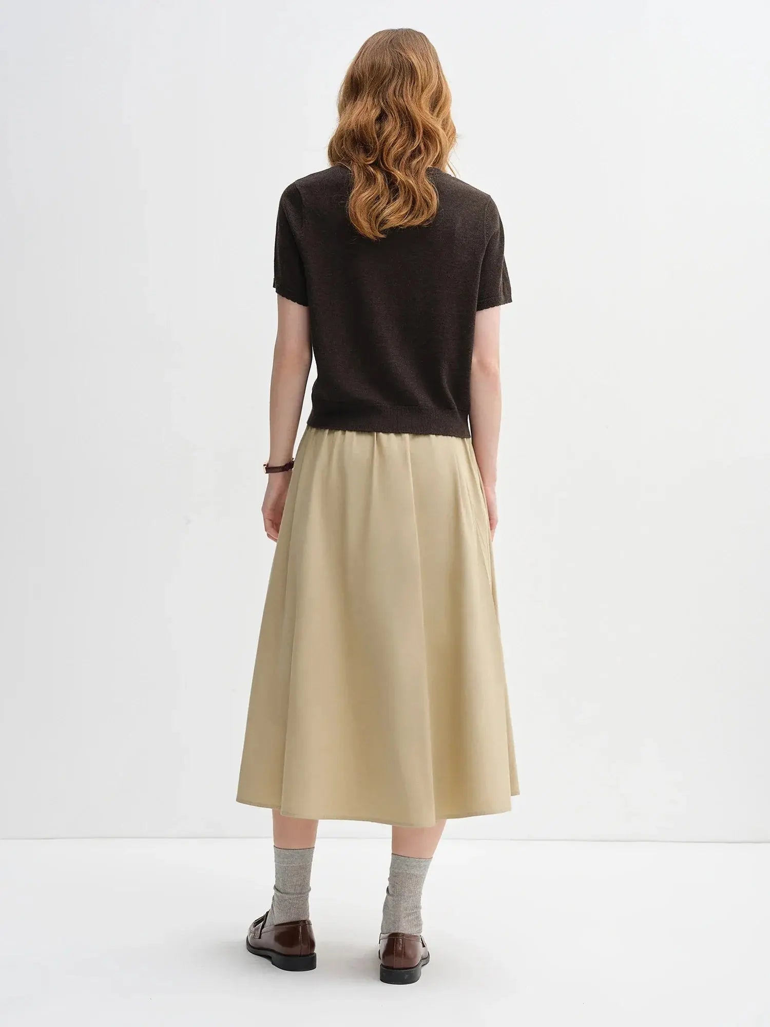 Women’s Textured Embroidery Knit Top LORAN STORE