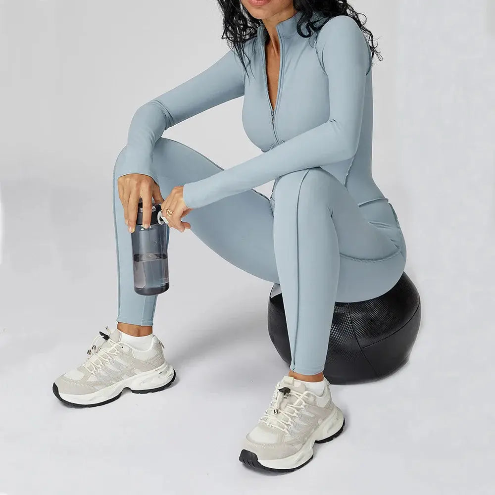Sport Bodysuit Jumpsuit for Women's Fitness - Loran
