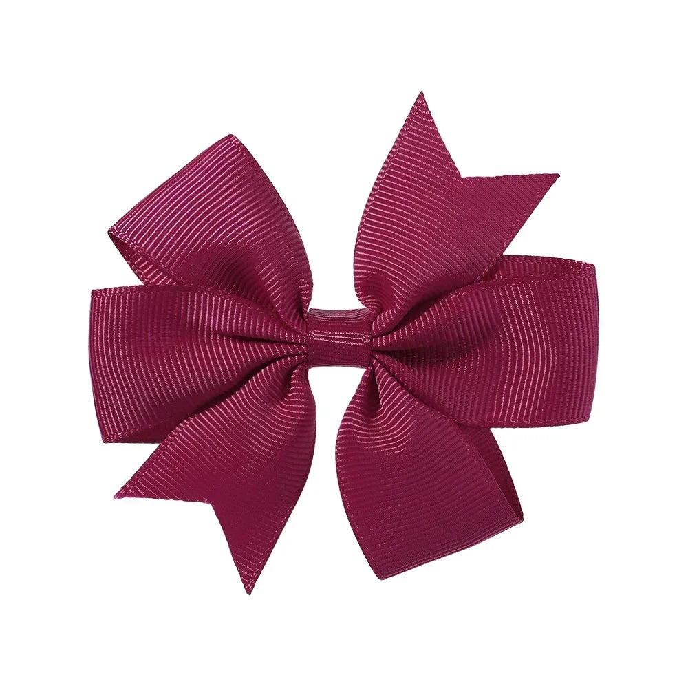 Baby Girl Ribbon Bow Hair Clips & Barrettes