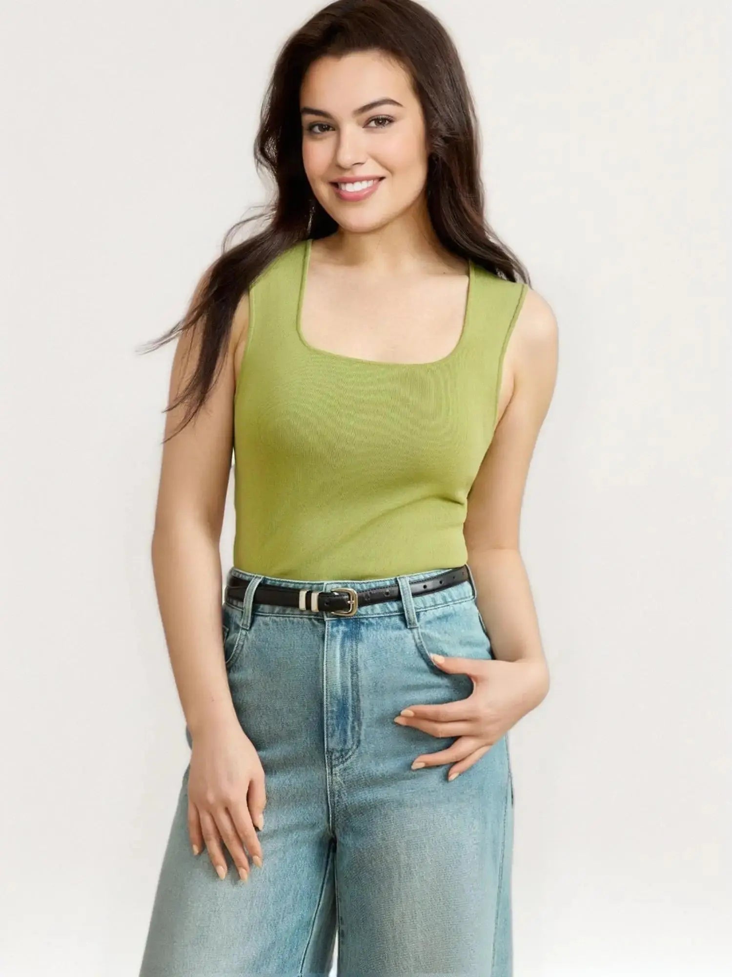The Essential U-Neck Knit Camisole LORAN STORE