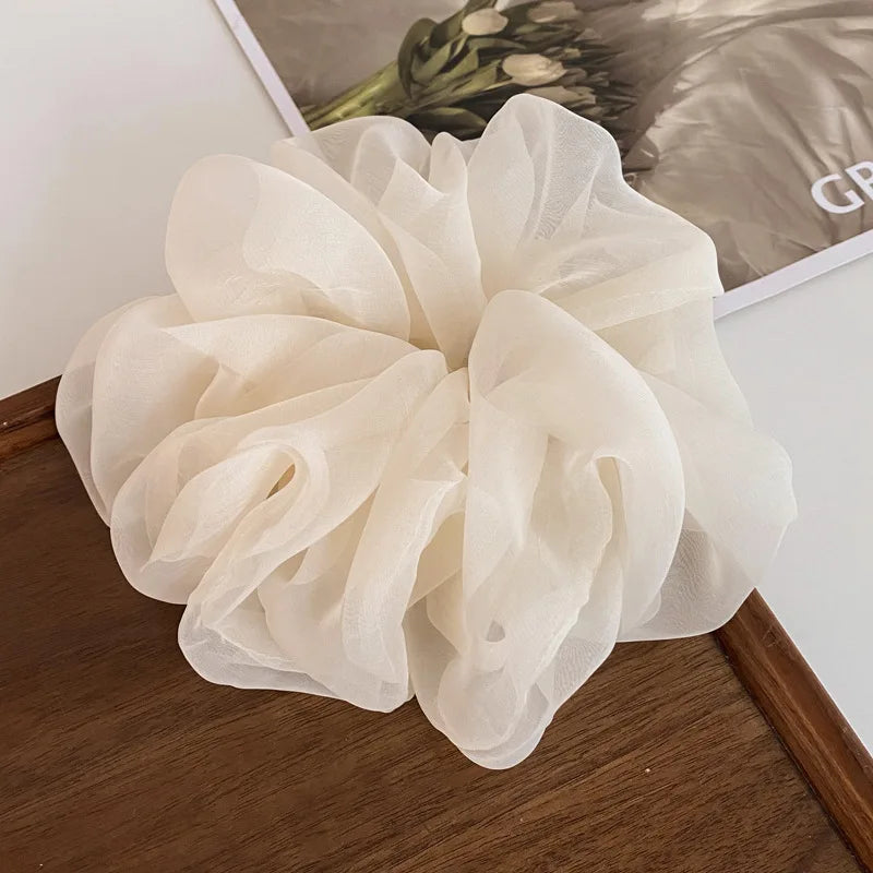 Mesh Bow Biral Claw Clip Elegant Hair Accessories