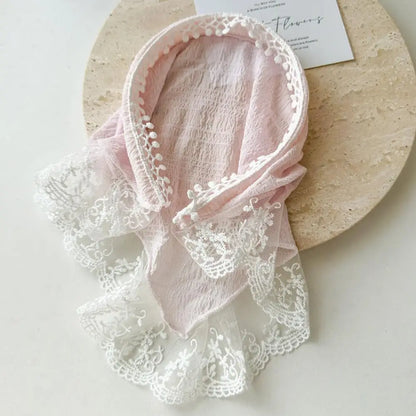 Polka Dot Summer Headscarf & Sweet Hair Hoop
