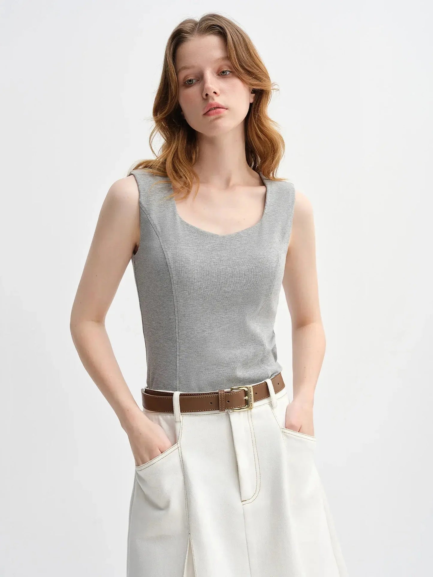 Plus-Size Fitted Tank LORAN STORE