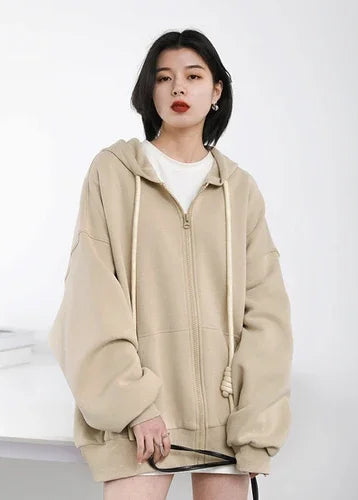 CHIC VEN Women's Hoodies Sweatshirts Casual Loose Sports Women Jackets Streetwear Female Coat Fashion Tops Spring Autumn 2022 Loran