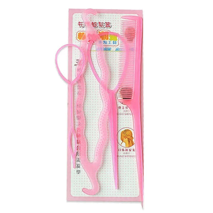 Magic Hair Styling Tools & Braiding Accessories Set