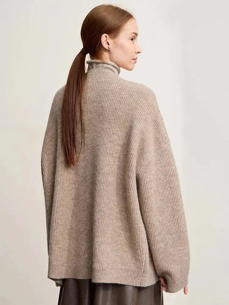 Cozy V-Neck Knit Cardigan for Women - Loran