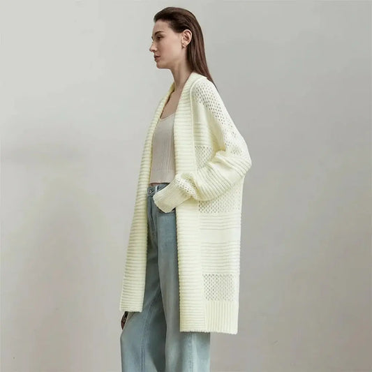 Minimalist Loose Knit Cardigan - Loran