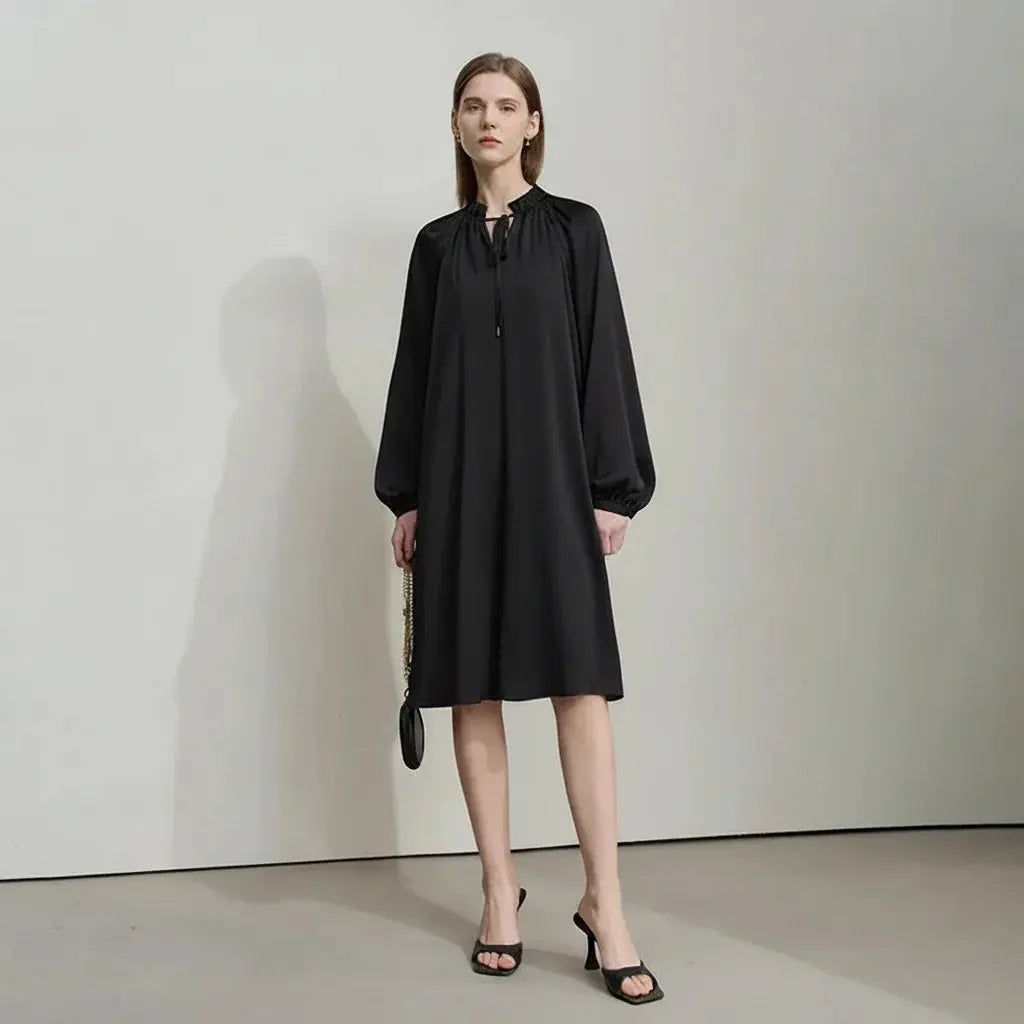 New Autumn Minimalist Elegant Casual Dress - Loran