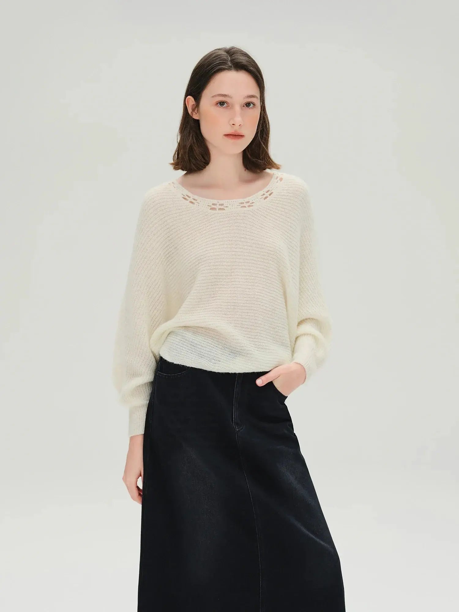Women's Round Neck Autumn Pullover LORAN STORE
