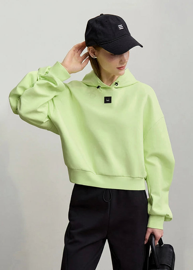 Women's Embroidered Hooded Casual Spring Pullover