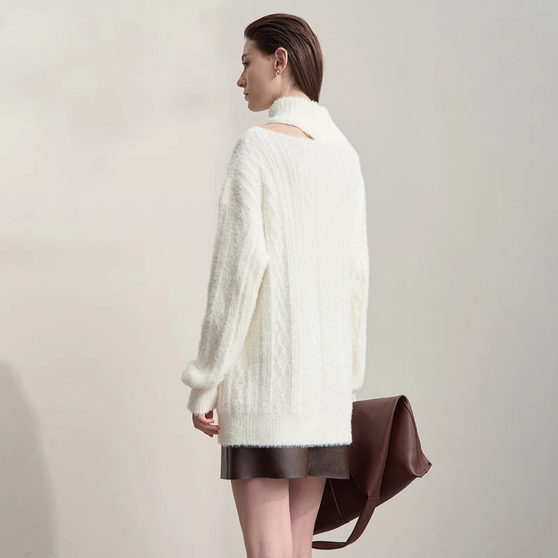 Ladies' Long Sleeve Turtleneck