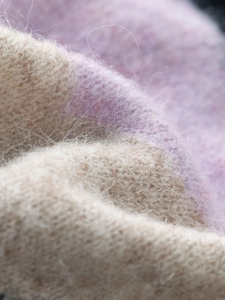 Soft Knit Stripe Winter Sweater