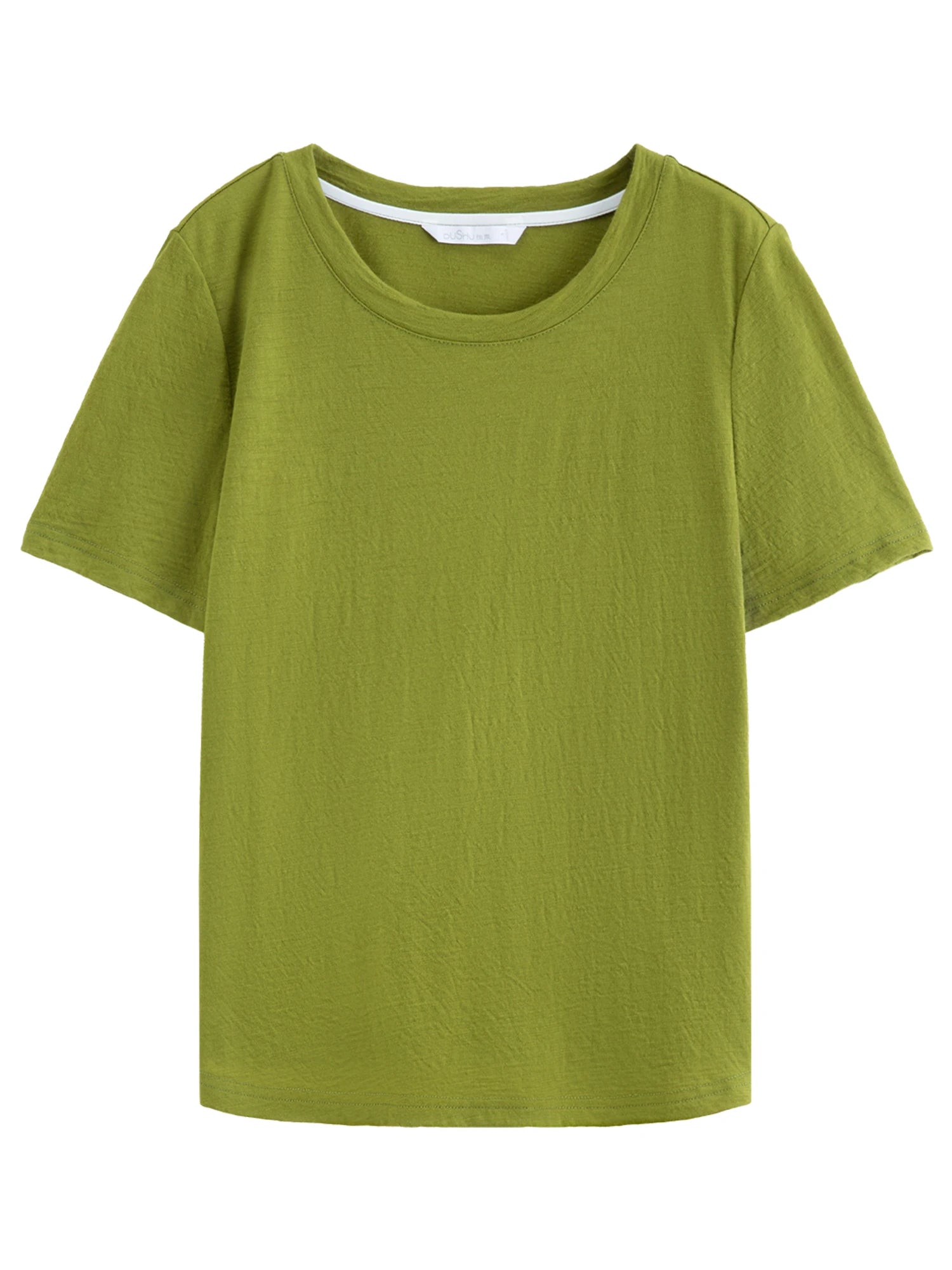 Women's Knit Top Green & Gray Layered Two-Piece Knit Loran