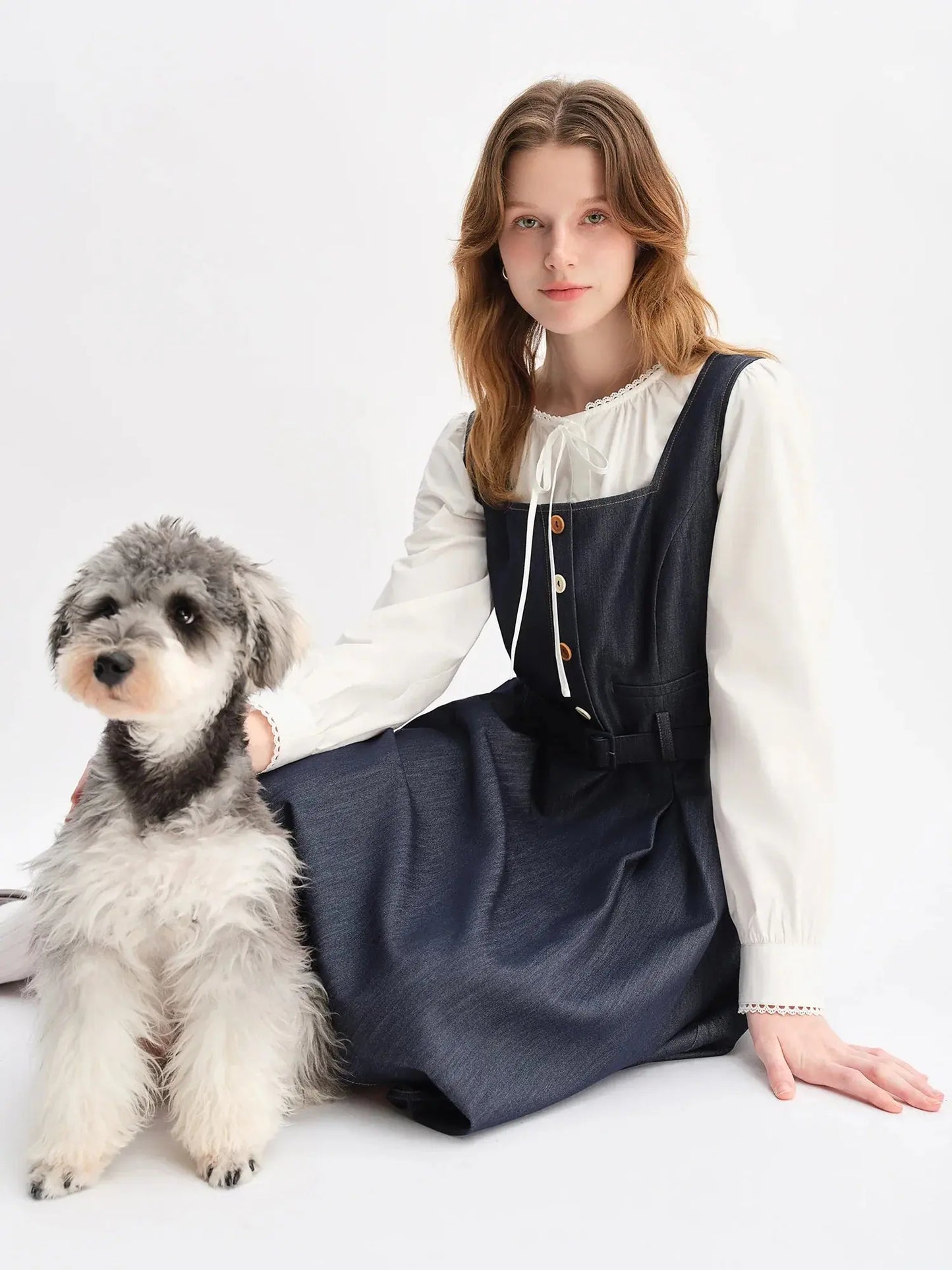 Vintage Vest & Skirt Set for Autumn LORAN STORE