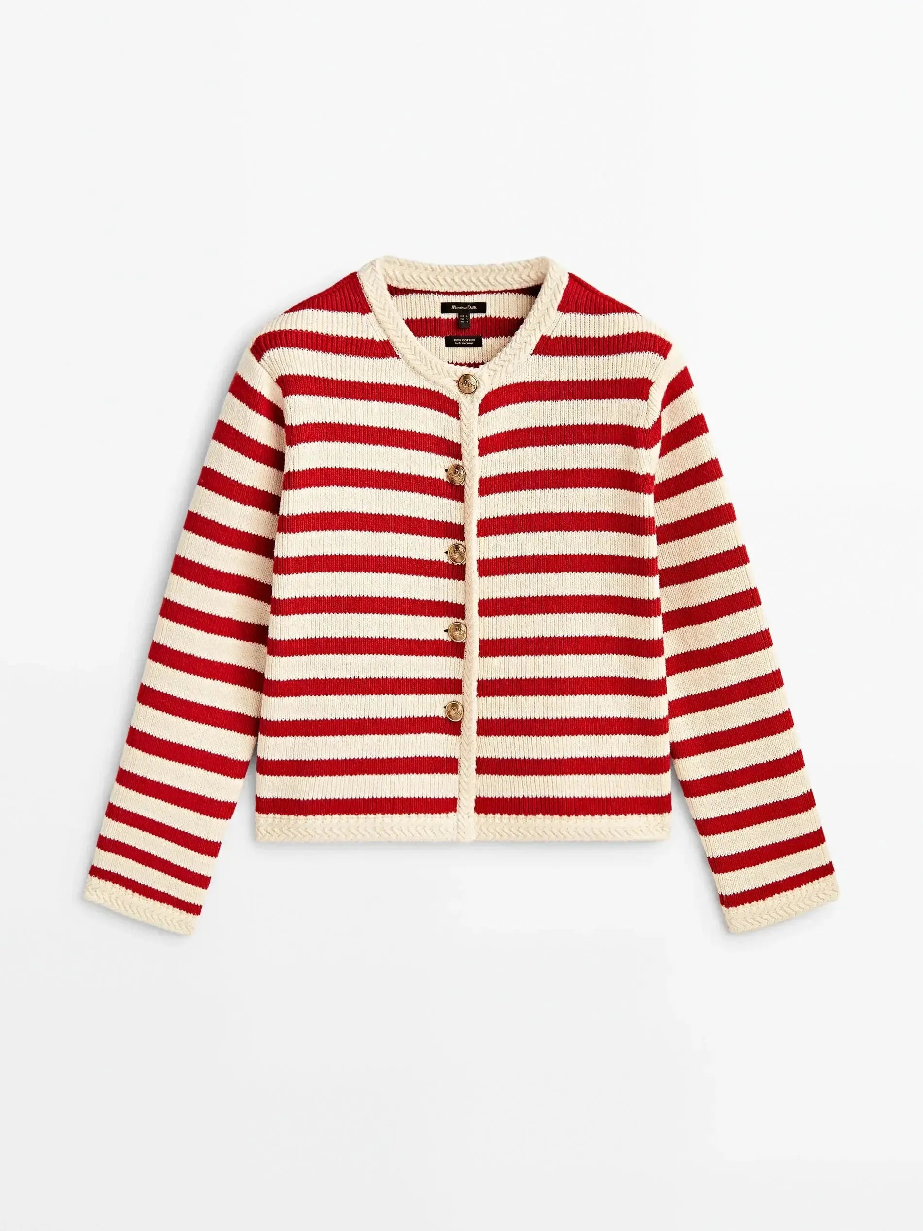 Slim-Fit Striped Cardigan for Spring LORAN STORE