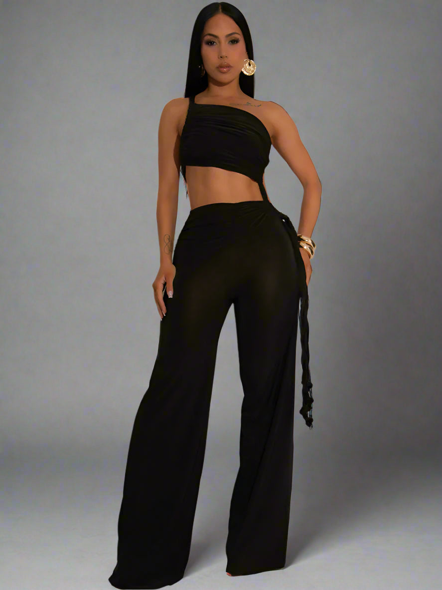 Backless Halter Jumpsuit for Women