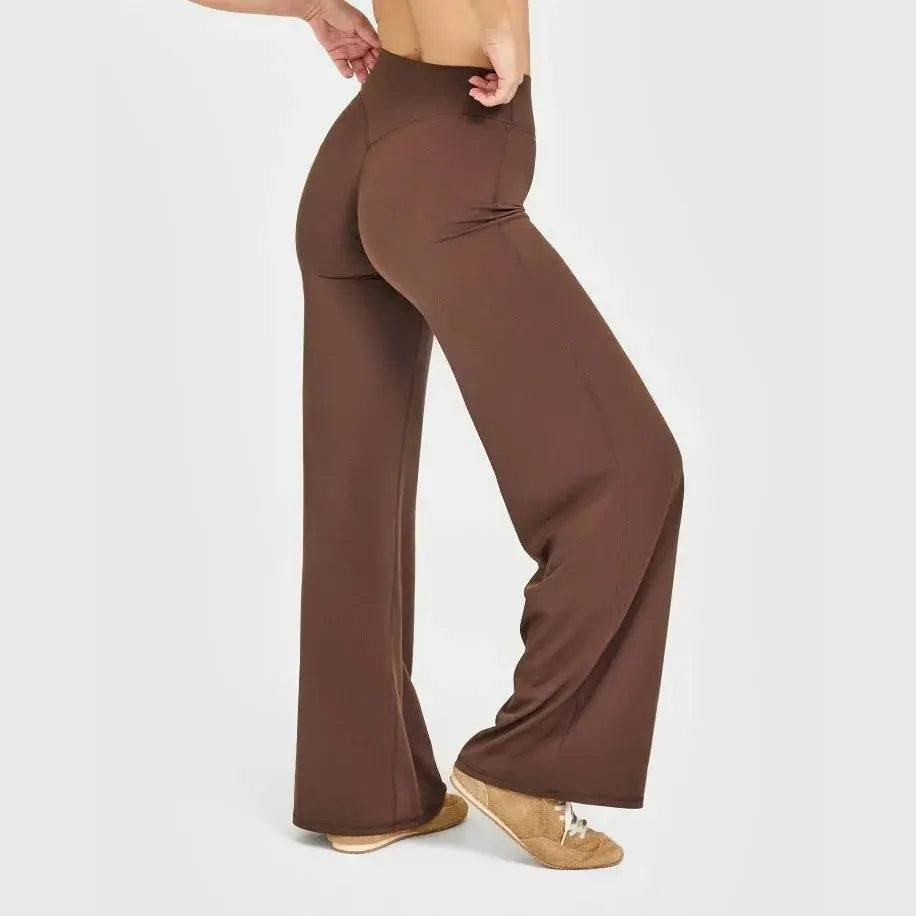 Ultra-Soft Straight-Leg Yoga Pants - Loran
