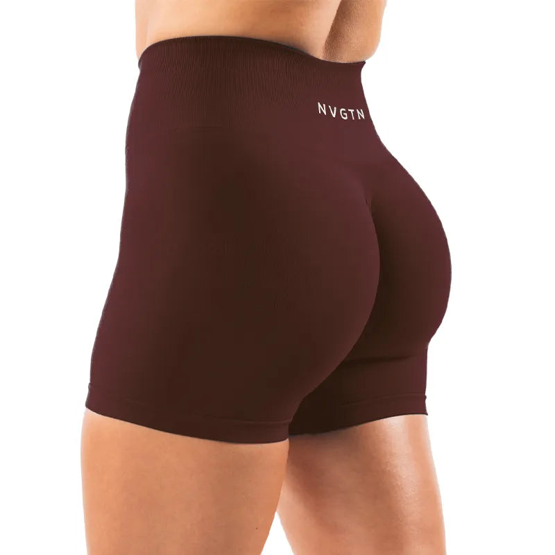 NVGTN Spandex Amplify Short Seamless Soft Workout - 3IN SMART Shop  #