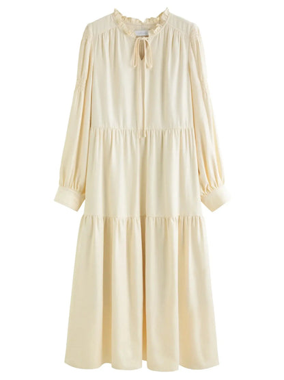 Plus Size French-Style Layered Skirt & Vest Set - Loran