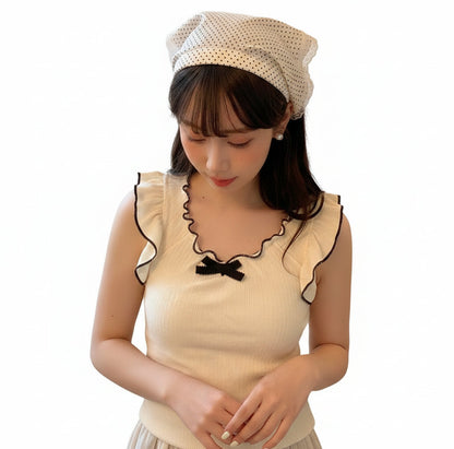 Polka Dot Summer Headscarf & Sweet Hair Hoop