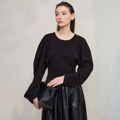 Minimalist O-Neck Pullover Sweater - Loran